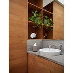 Zone Denmark Specchio da tavolo Ume con ingrandimento, finitura in ottone, immagine decorativa