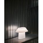 HAY Drome table lamp, white opal acrylic