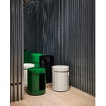 HAY Facet cabinet, high, spinach green