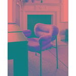 Fogia Bollo chair, cognac leather - black, view 6