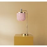 Warm Nordic Fringe table lamp, pale pink