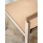 Fritz Hansen Coussin d'assise pour chaise MA100, cuir naturel, image décorative