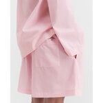 Tekla Poplin pyjamashortsit, soft pink, sisustuskuva