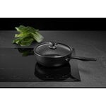 Scanpan Pro SB+ sauté pan with lid, deep, 26 cm, decoration image