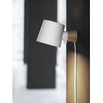 Normann Copenhagen Rise wall lamp, white, decoration image