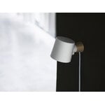 Normann Copenhagen Rise wall lamp, white, decoration image