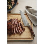 Eva Solo Nordic Kitchen cuchillo santoku, 18 cm, marrón - acero, imagen de decoración