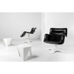Artek Karuselli lounge chair, black - white