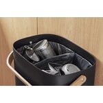 Eva Solo Cestino per la raccolta differenziata Reflect, 33 L, nero, immagine decorativa