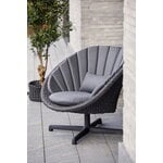 Cane-line Peacock lounge chair cushion set, grey