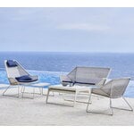 Cane-line Breeze lounge chair, white grey