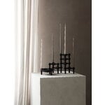 STOFF Copenhagen STOFF Nagel candleholder, set of 3,  matt black