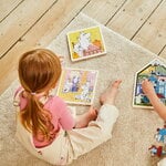 Barbo Toys Muumi puinen palapeli, bedtime jumping, sisustuskuva