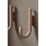 Gejst Hook hanger, oak - brass, decoration image