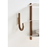 Gejst Hook hanger, oak - brass, decoration image