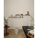 Gejst Oya paper bin, warm grey, decoration image