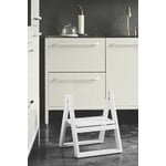 Gejst Reech step stool ladder, white, decoration image