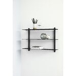 Gejst Nivo shelf A, black ash - black, decoration image