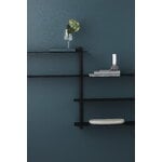 Gejst Nivo shelf B, black ash - black, decoration image