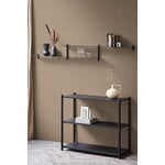Gejst Nivo shelf H, black ash - black, view 2