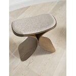 Gejst Luno stool, dark oak - dark beige, decoration image