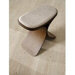 Gejst Luno stool, dark oak - dark beige, decoration image