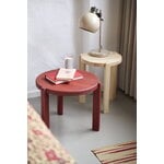 FDB Møbler D108 Ragnsminde coffee table, 48 cm, Carmine red, decoration image