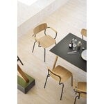 FDB Møbler J183 Holmen chair with armrests, oak veneer, decoration image