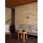 FDB Møbler U18 applique murale Hasle, courte, vert olive, image décorative