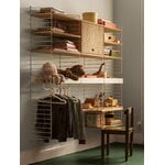 String Furniture String work desk, 58 x 58 cm, oak, decoration image