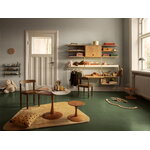 String Furniture String work desk, 58 x 58 cm, oak, decoration image