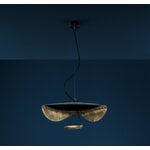 Catellani & Smith Lederam Manta S1 pendant lamp, gold - black, decoration image