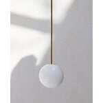 Michael Anastassiades Brass Architectural Collection riippuvalaisin 80, kiillotettu messinki, sisustuskuva