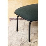 Normann Copenhagen Pad footstool, black steel - black - Synergy LDS 41