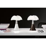Martinelli Luce Minipipistrello table lamp, cordless, dark brown