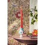 Bjørn Wiinblad Titania candle holder, 11,5 cm, light blue, decoration image