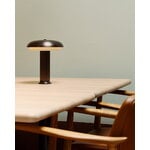LYFA Noote portable lamp, bronze, decoration image