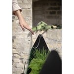 Eva Solo Simply Grow minikasvihuone jalustalla, 80 x 33 cm, musta, sisustuskuva