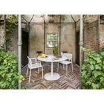 Kartell Multiplo tavolo rotondo, 118 cm, bianco - finitura in marmo bianco, immagine decorativa