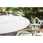 Kartell Multiplo tavolo rotondo, 118 cm, bianco - finitura in marmo bianco, immagine decorativa