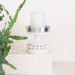 Aarikka Ruustinna candleholder, white