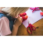 Fiskars Forbici per bambini a punta tonda 13 cm, rosse