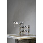 STOFF Copenhagen STOFF BMF candle holder, set of 3, chrome, view 6