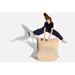 Fatboy The BonBaron Slim fauteuil lounge, corde recyclée bleu profond, image décorative