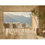 Vitra Chaise Mikado, chêne naturel - Nubia 01 ivoire/perle