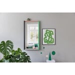 Vitra Colour Frame mirror, medium, green - pink