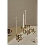 STOFF Copenhagen STOFF Nagel candleholder, set of 3, bronzed brass, view 5