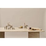 STOFF Copenhagen STOFF Nagel candleholder, set of 3, bronzed brass, view 7