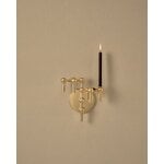 STOFF Copenhagen STOFF Nagel wall hanger, brass, view 2