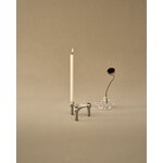 STOFF Copenhagen STOFF Nagel candleholder, brushed chrome, view 12
